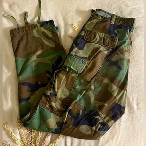 Camo Cargo Pants